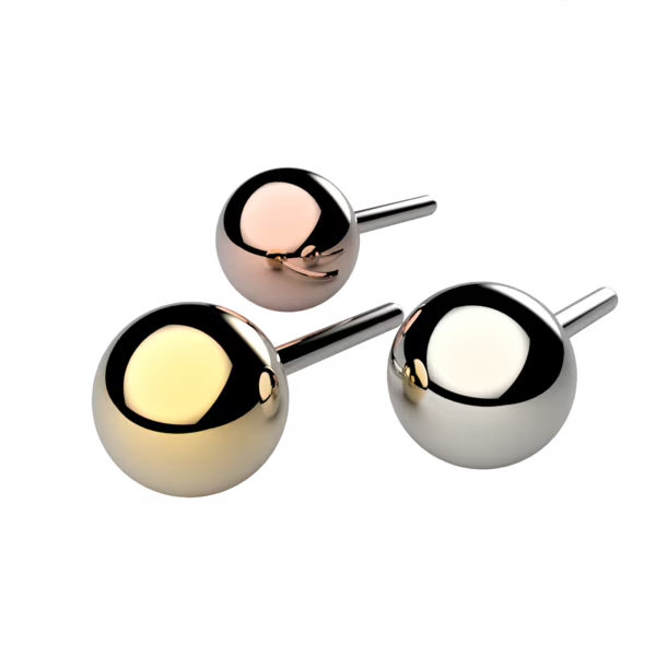 Threadless Gold Ball