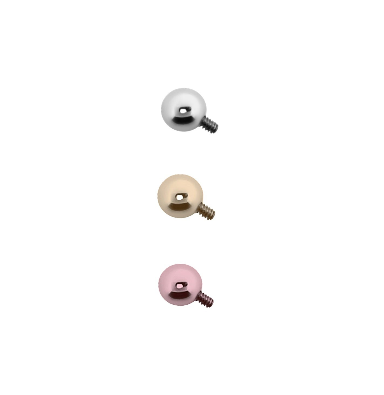 Leroi Threaded Gold Ball