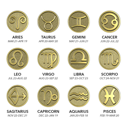 18k Gold Zodiac