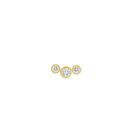3 Gem Bezel Cluster