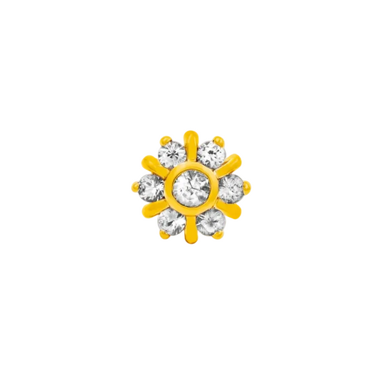 7 Gem Radiant CZ Cluster