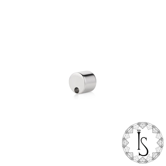 Straight Titanium Septum Clicker Gauge Adapter