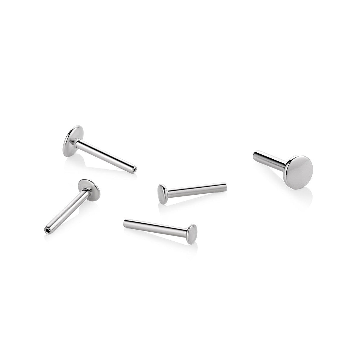 Threadless Flatback Post - Titanium