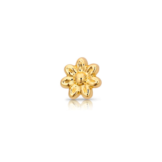 18k Gold Flower End