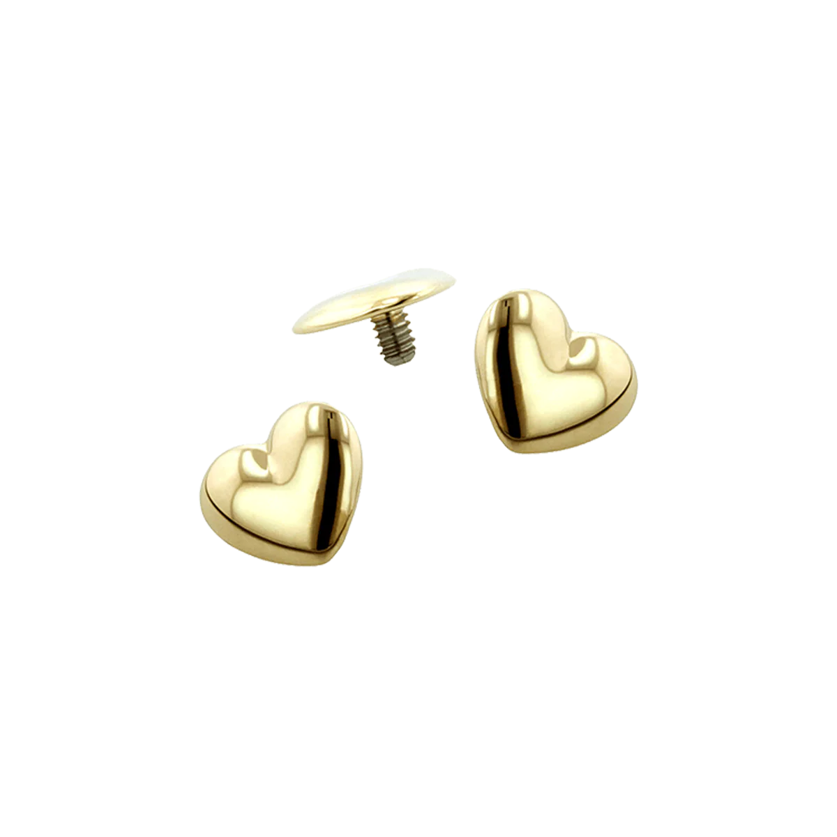 Puffy Heart Threaded