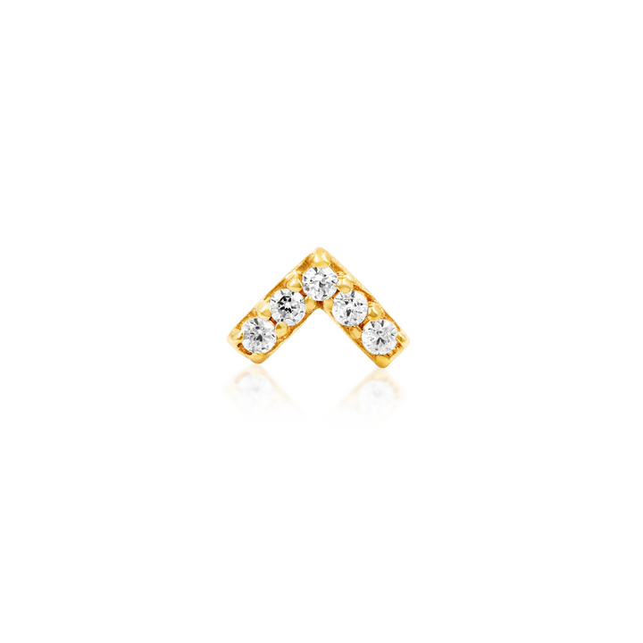 Gemmed Chevron