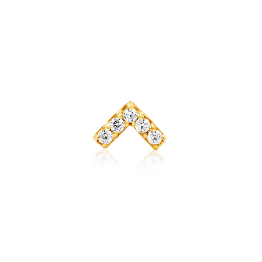 Gemmed Chevron