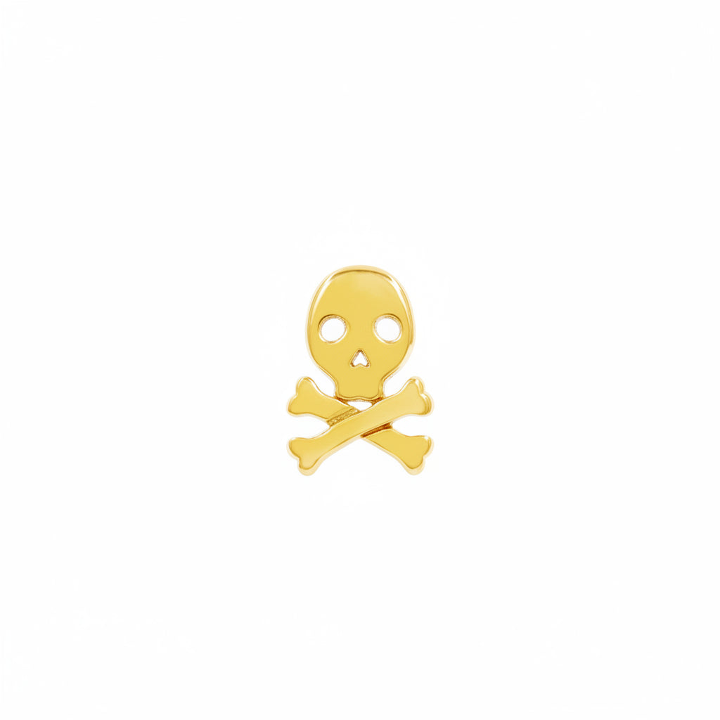 Gold Skull Crossbone