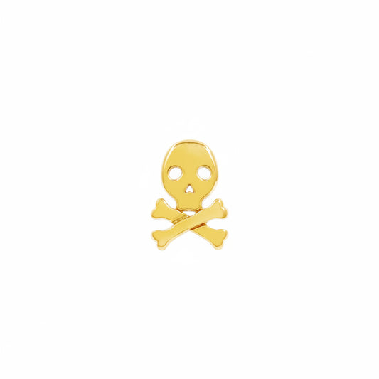 Gold Skull Crossbone