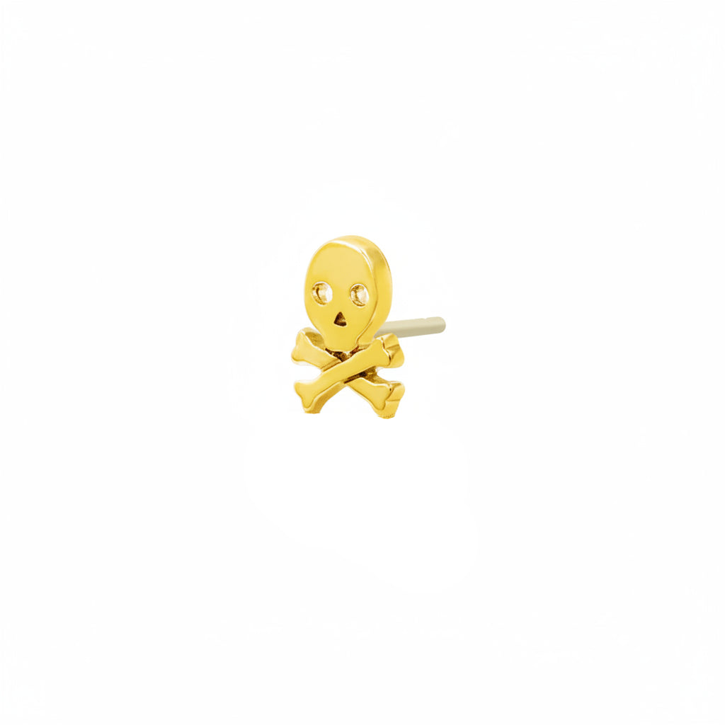 Gold Skull Crossbone