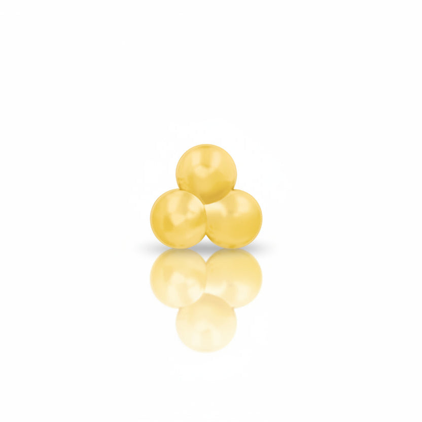 Gold Tri-bead (Junipurr)