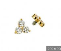 Threaded Gold Trio