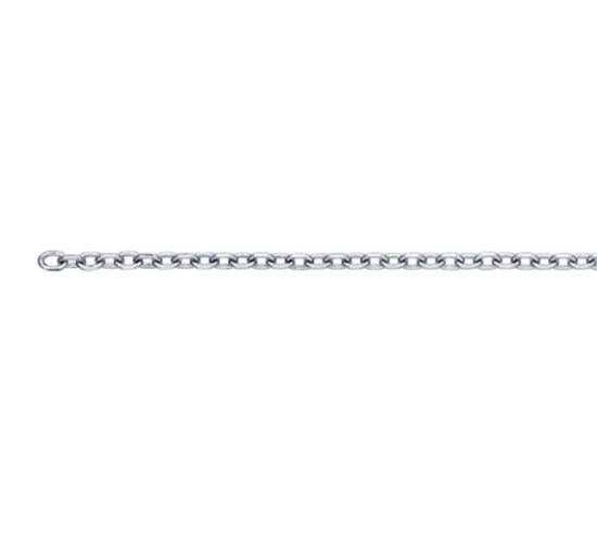 14K 1mm Diamond Cut Cable Chain