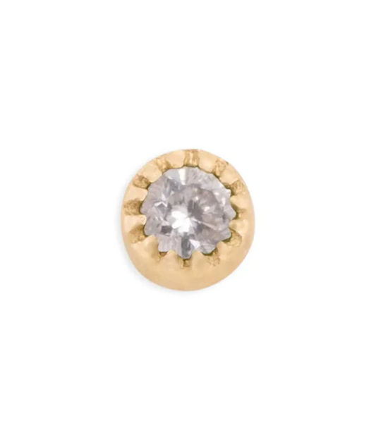 Scalloped Birthstone