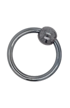 Black Niobium Captive Bead Rings