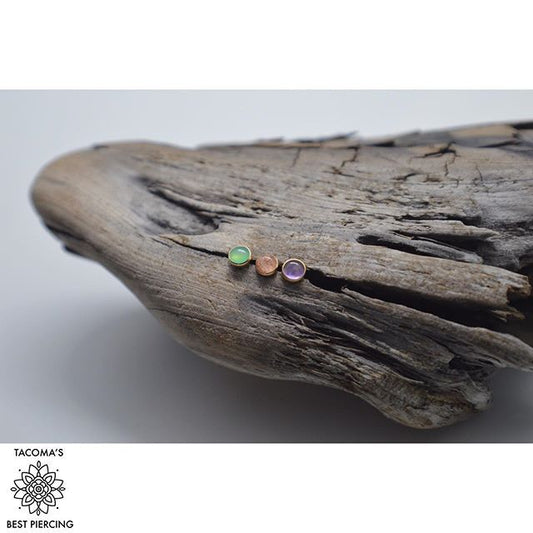 Flat Precious Stone Cabochon