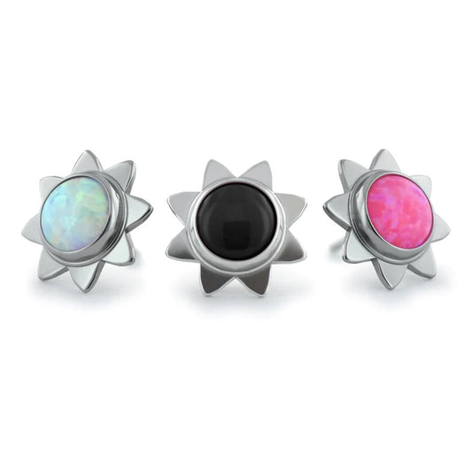 Titanium Cabochon Sun