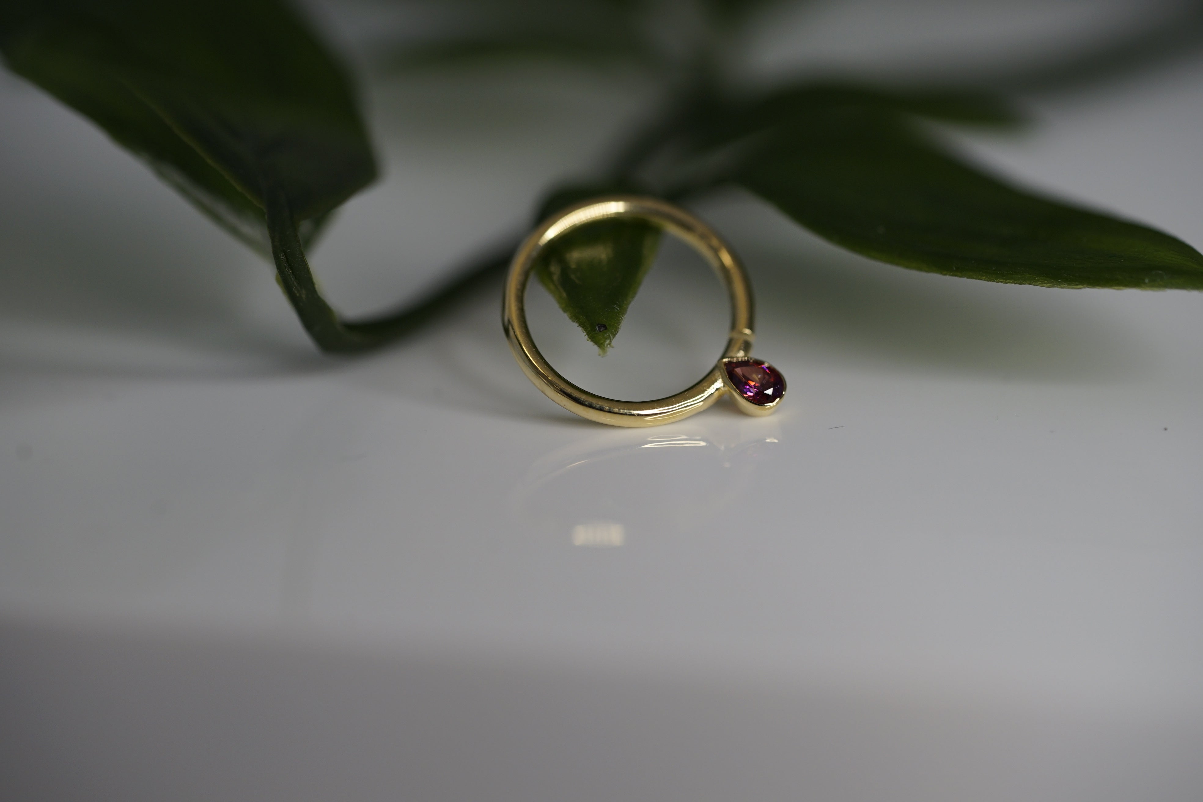 Pear Seam Ring