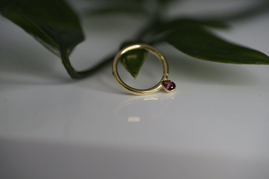 Pear Seam Ring