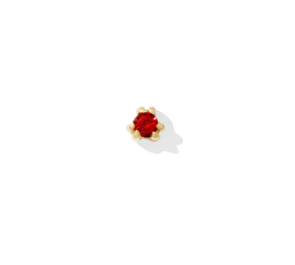 Iris Prong Genuine Birthstones