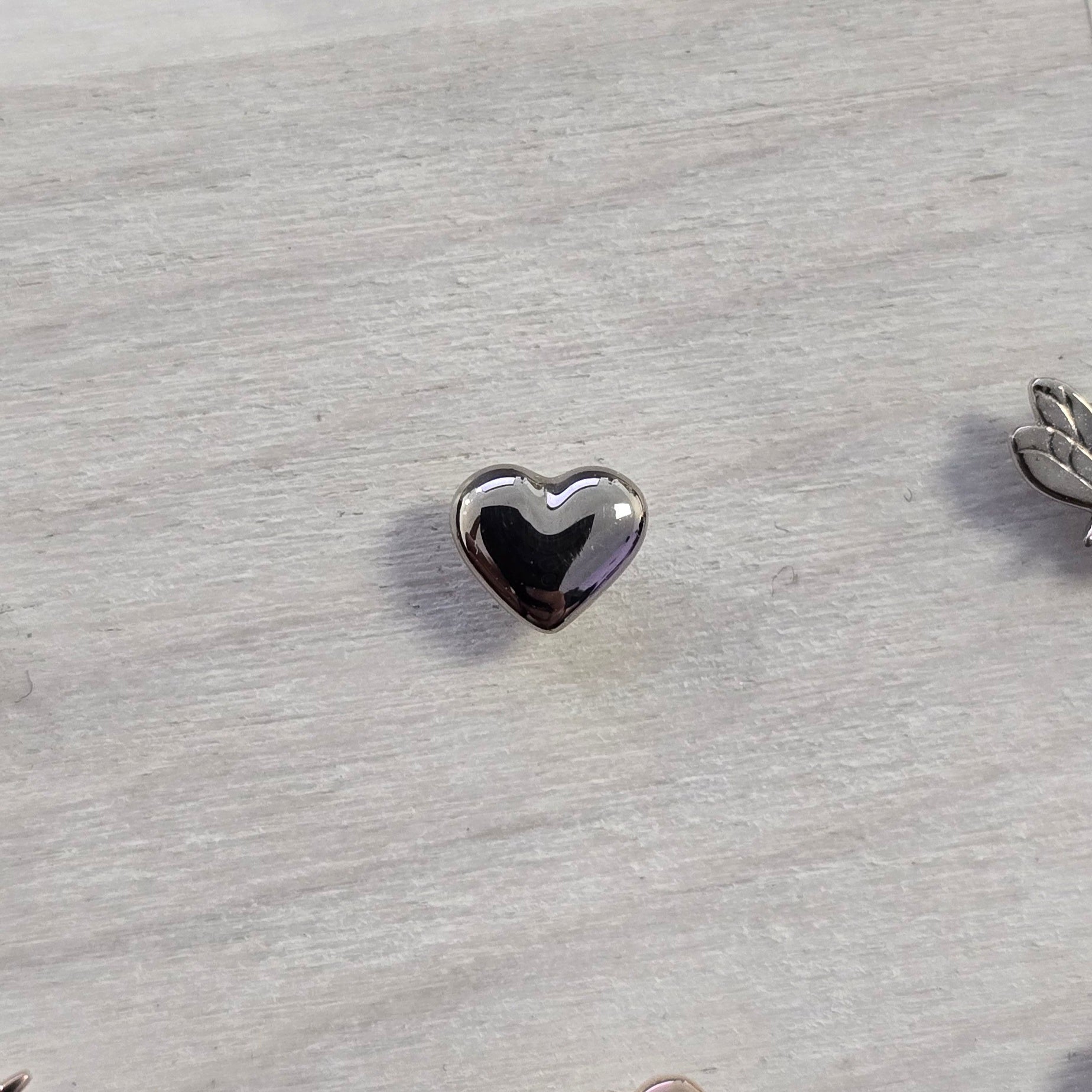 Puffy Heart Threaded