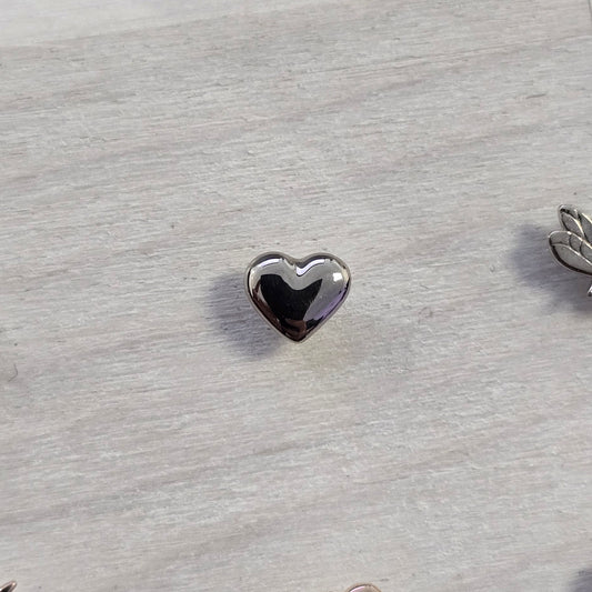 Puffy Heart Threaded