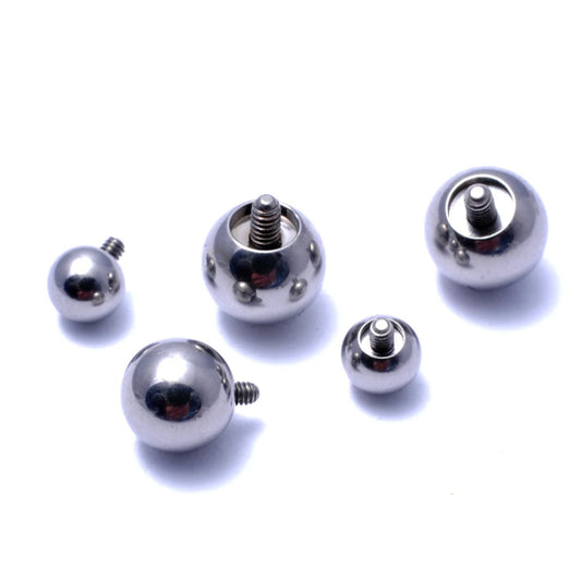 Threaded Titanium Ball