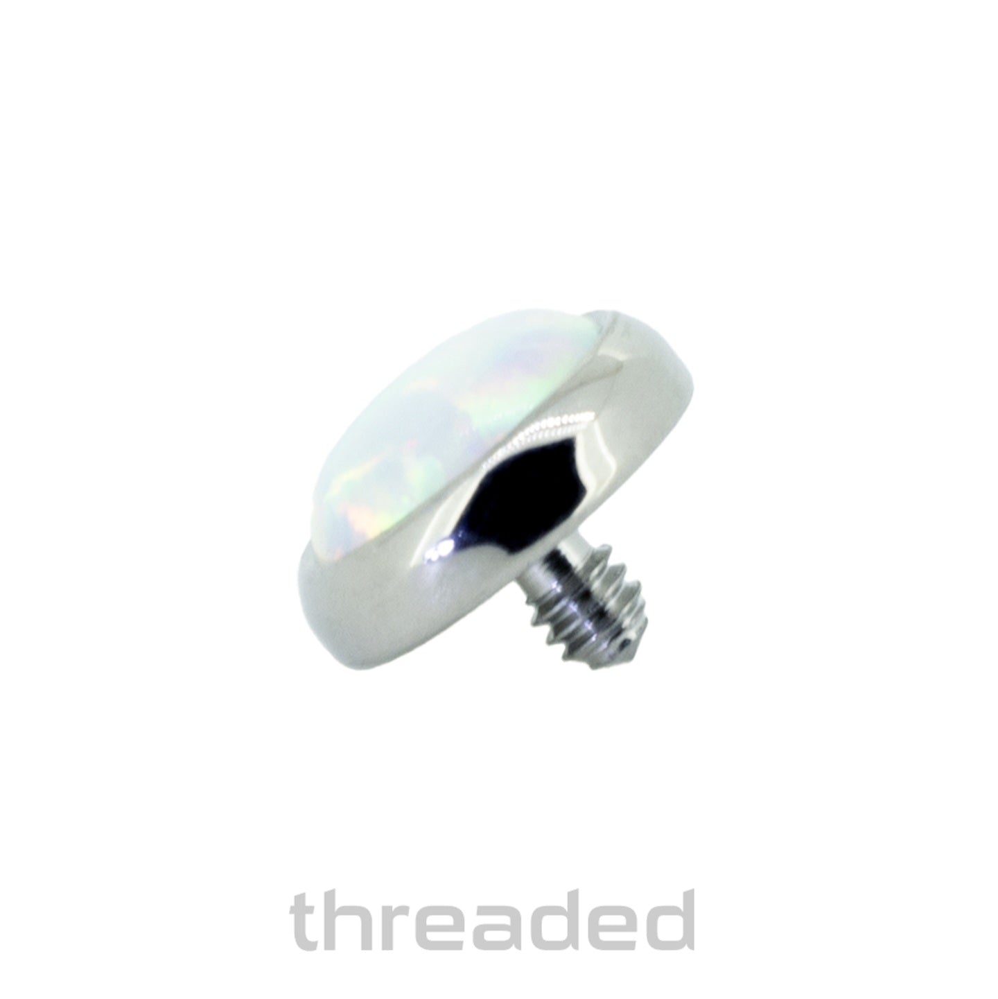 Threaded Titanium Cabochons