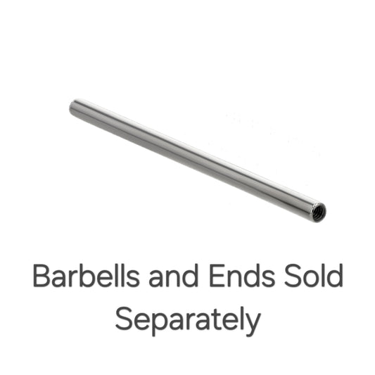 Gold Industrial Shaft Barbells (Shaft Only)